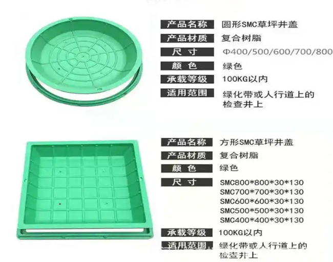 甘泉树脂复合种植井盖展示
